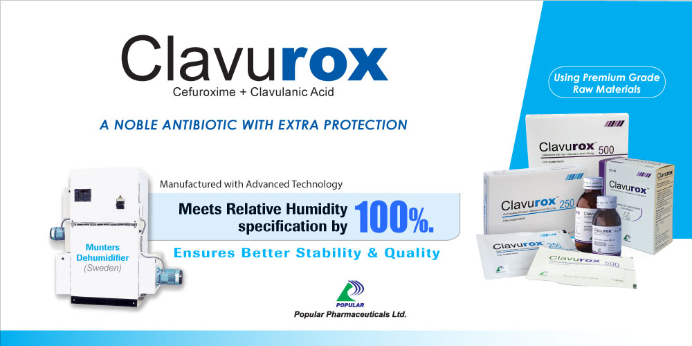 Clavurox - MedEx campaign banner