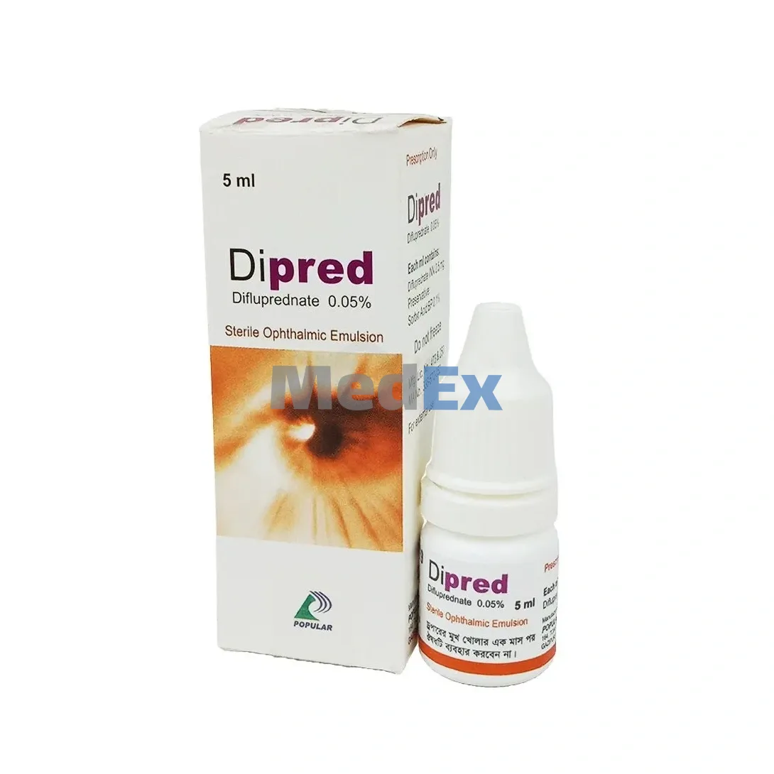 Pack Image of Dipred 0.05% Eye Drop