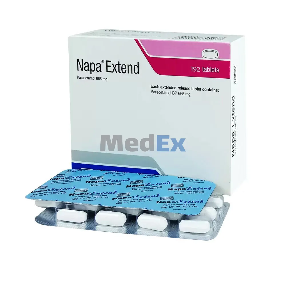 Napa Extend 665 mg XR Tablet