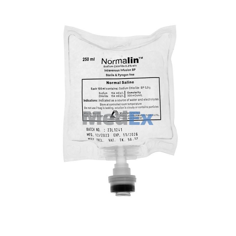 Normalin | 0.9% | Injection | নরমালিন ০.৯% ইঞ্জেকসন | Popular ...