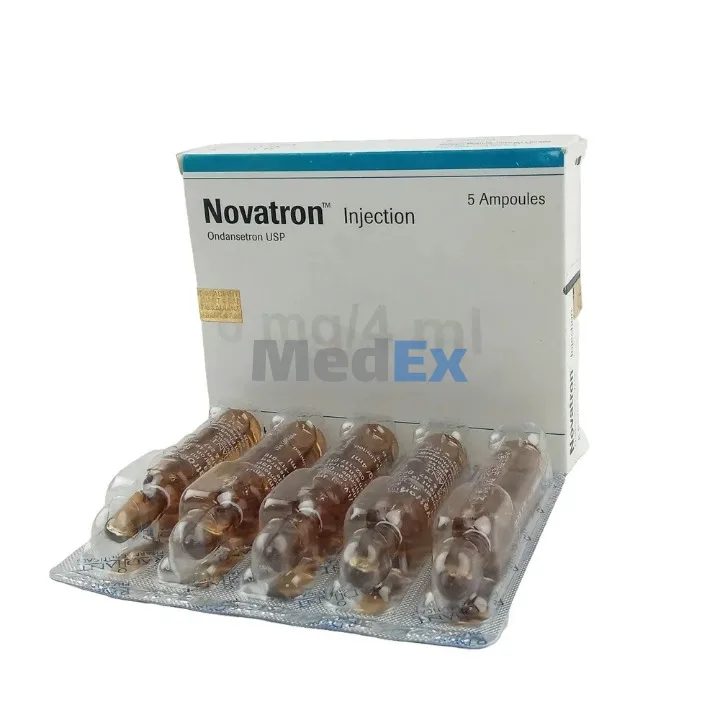 Pack Image of Pack Image: Novatron 8 mg/4 ml Injection (4 ml ampoule)