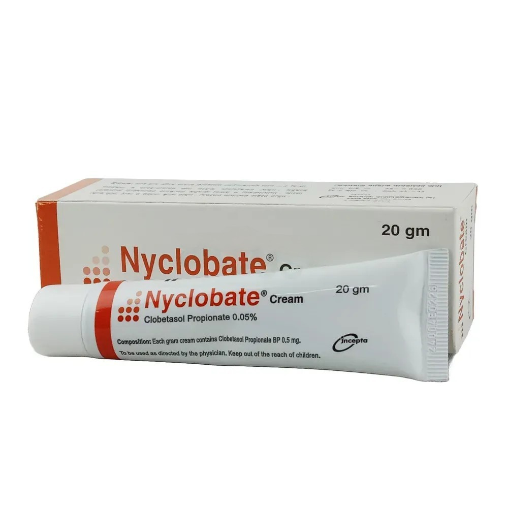 Pack Image of Pack Image: Nyclobate 0.05% Cream (20 gm tube)