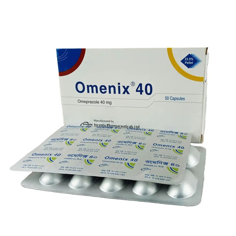 Pack Image of Omenix 40 mg Capsule