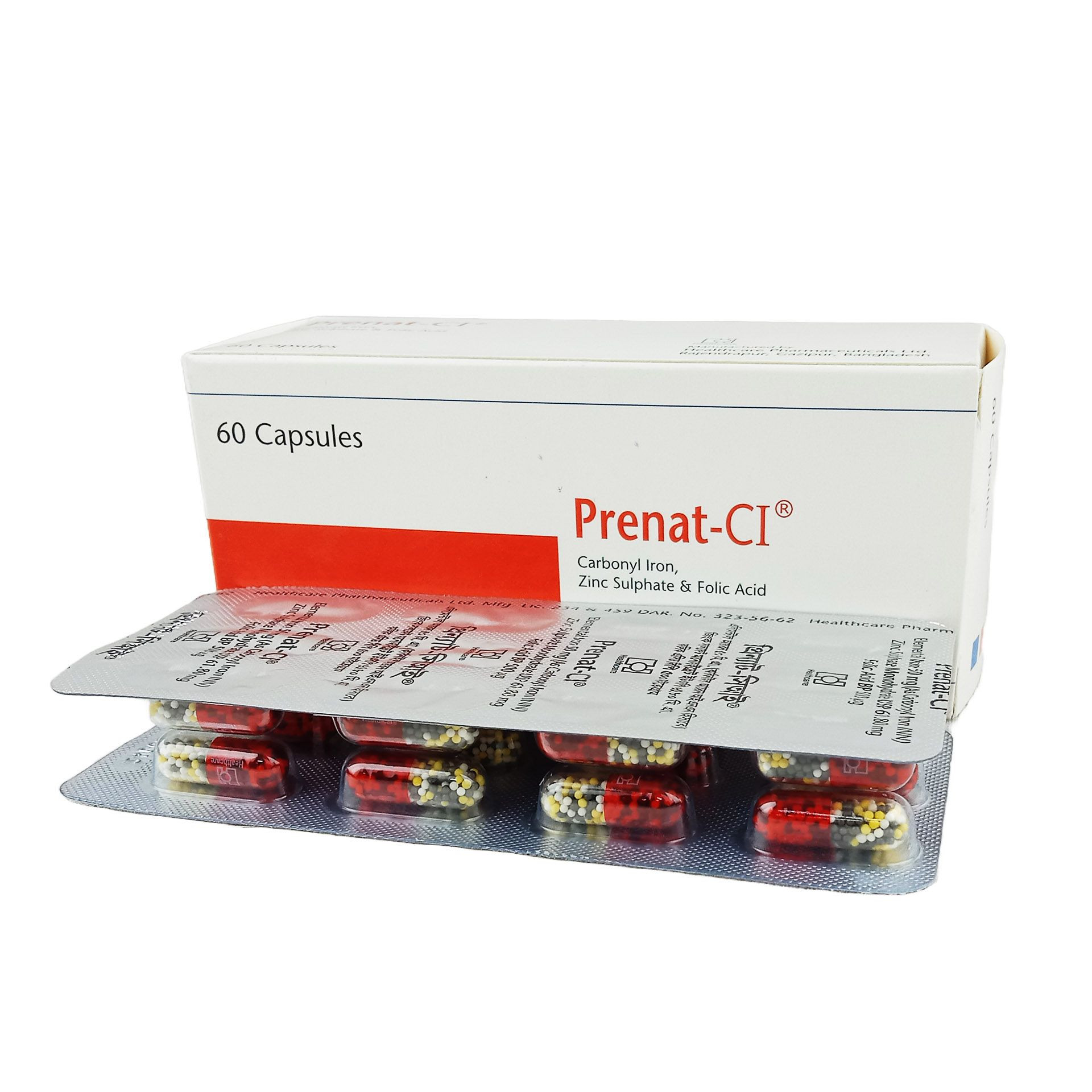 Pack Image of Prenat-CI 50 mg Capsule