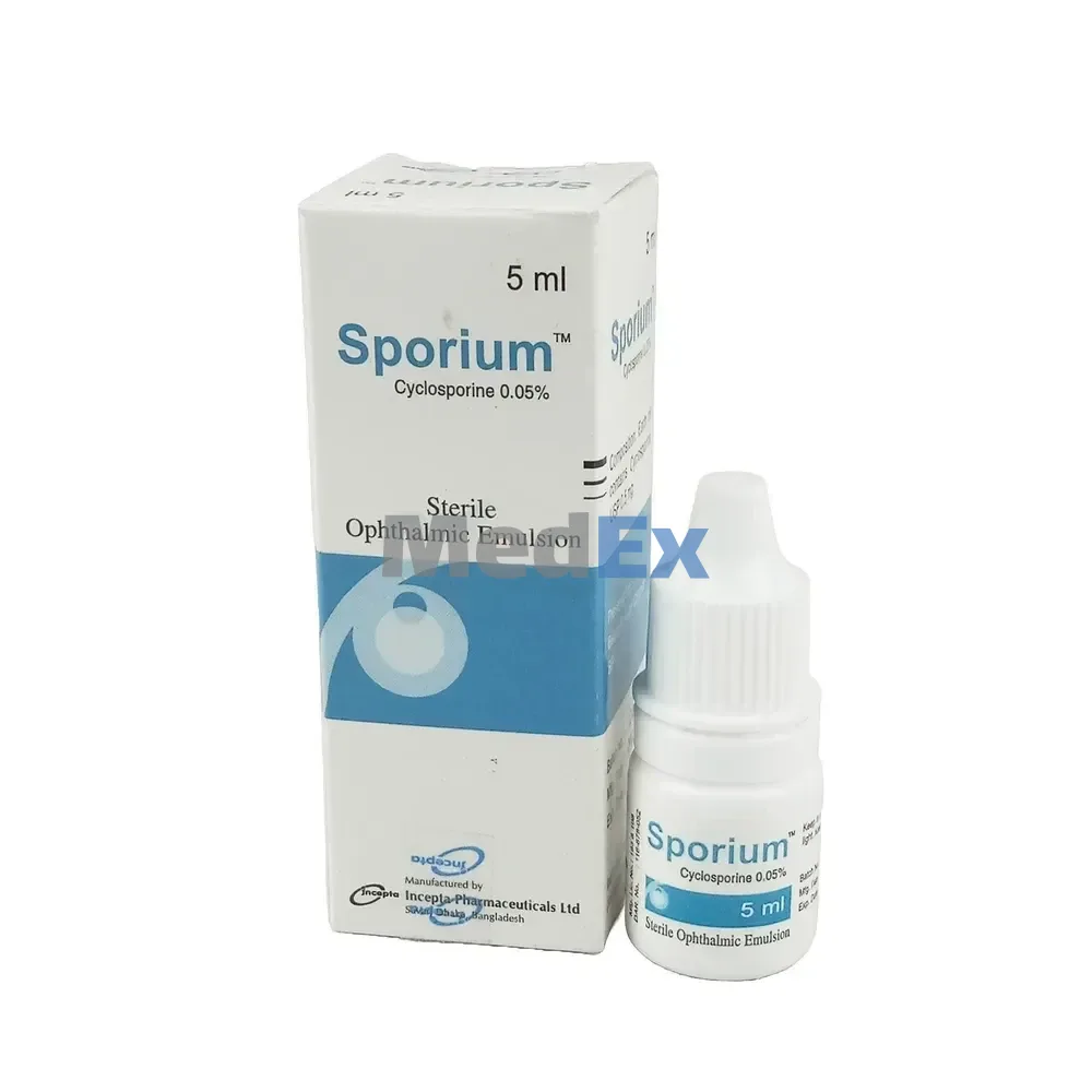 Pack Image of Sporium 0.05% Eye Drop