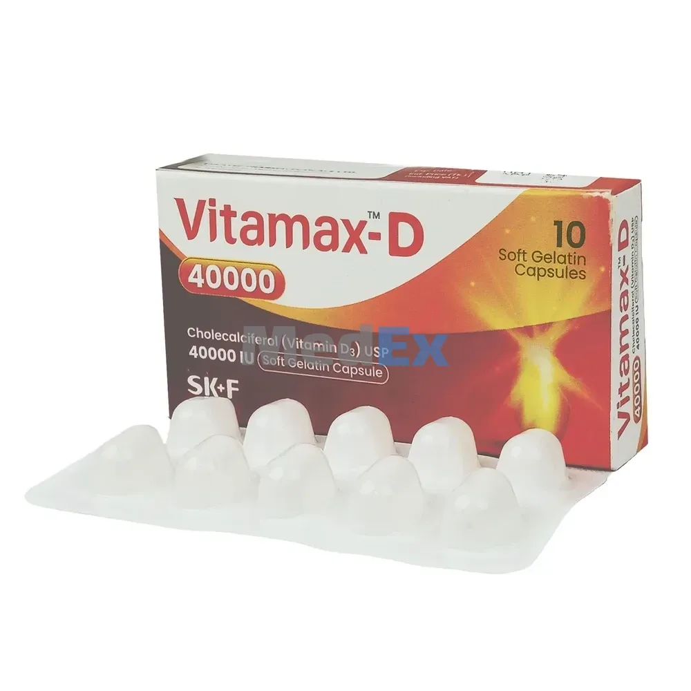 Pack Image of Vitamax-D 40000 IU Capsule